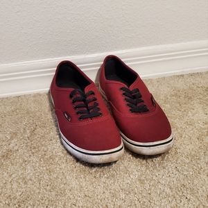 Maroon Vans
